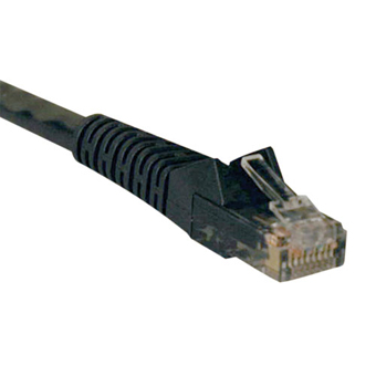 Cat6 Cable (RJ45 M/M),PoE,Black,6 ft.